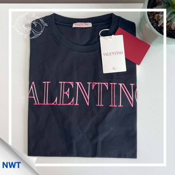 Valentino - Men´s Dark Navy Blue Neon Universe Short...